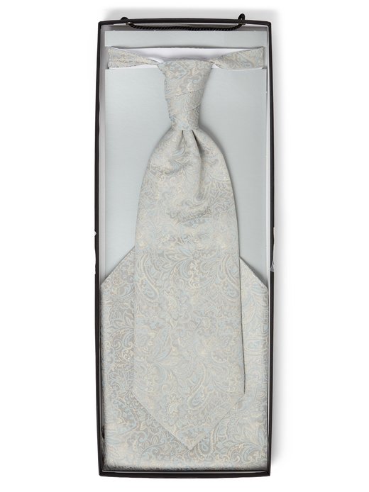 Herren Plastron und Einstecktuch