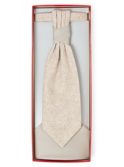 Herren Plastron und Einstecktuch