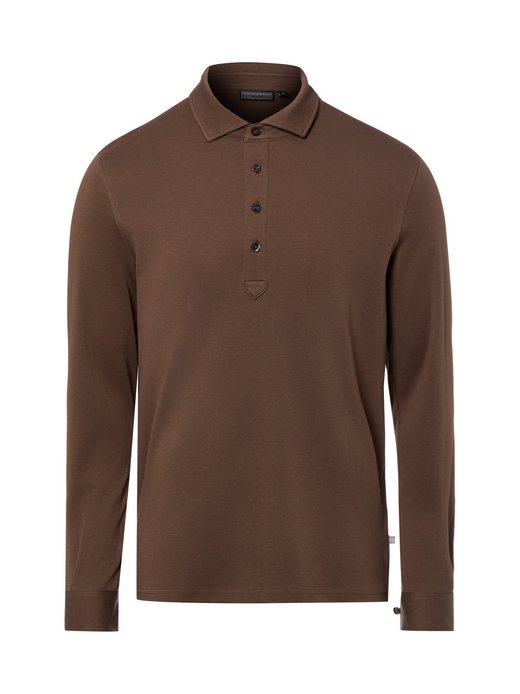 Herren Polo-Langarmshirt