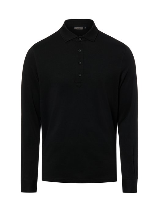 Herren Polo-Langarmshirt