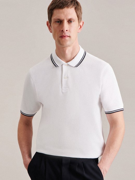 Herren Polo-Shirt - Gerader Schnitt (Normal-Fit) Fit