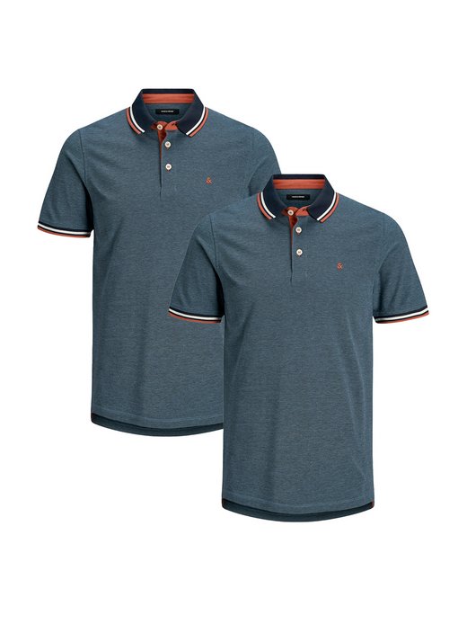 Herren Poloshirt - 2er Pack Paulos - Slim Fit