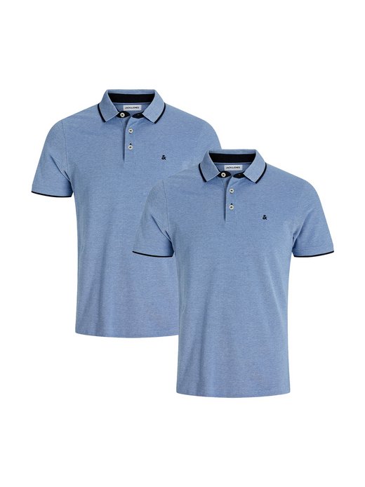 Herren Poloshirt - 2er Pack Paulos - Slim Fit