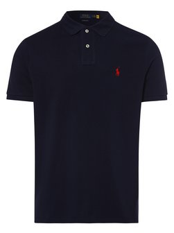 Artikelbild Herren Poloshirt - Custom Slim Fit von Polo Ralph Lauren in marine uni