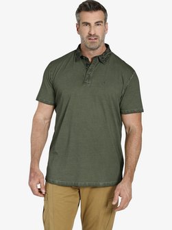 Artikelbild Herren Poloshirt - EARL KINNET von Charles Colby in khaki uni