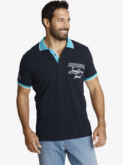 Artikelbild Herren Poloshirt - IWAR von Jan Vanderstorm in blau uni