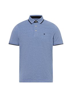 Artikelbild Herren Poloshirt - JJEPaulos von Jack & Jones in blau uni