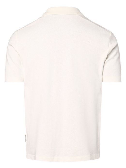 Herren Poloshirt mit Leinen-Anteil