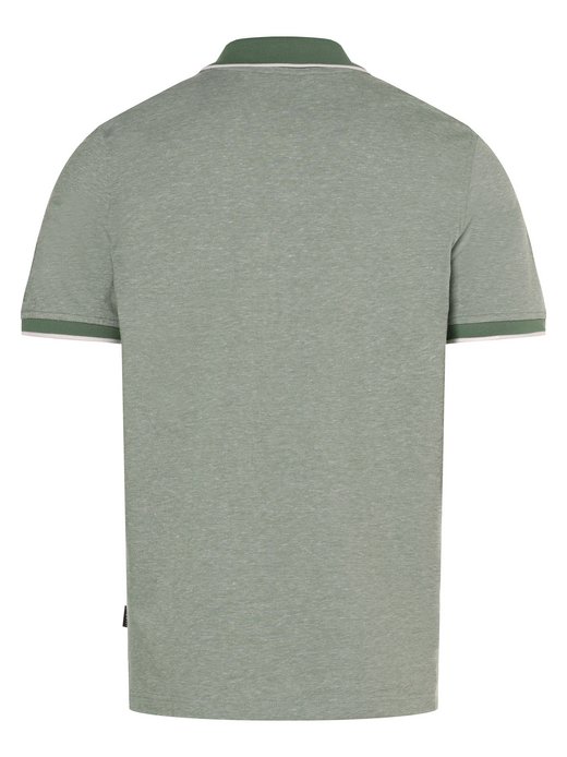 Herren Poloshirt mit Leinen-Anteil