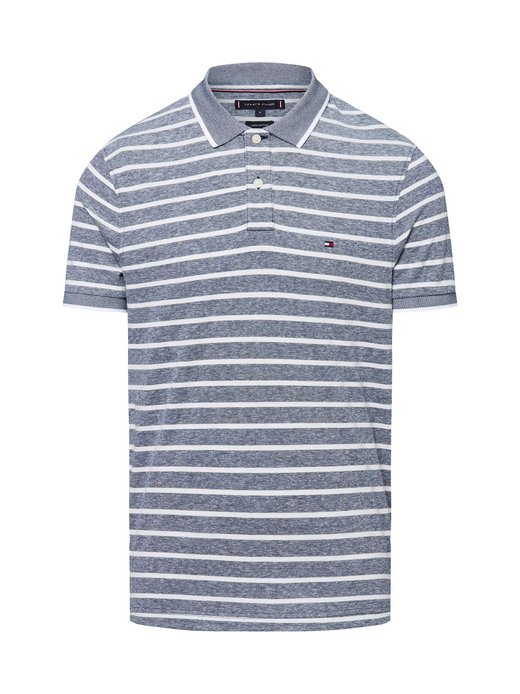 Herren Poloshirt mit Leinen-Anteil