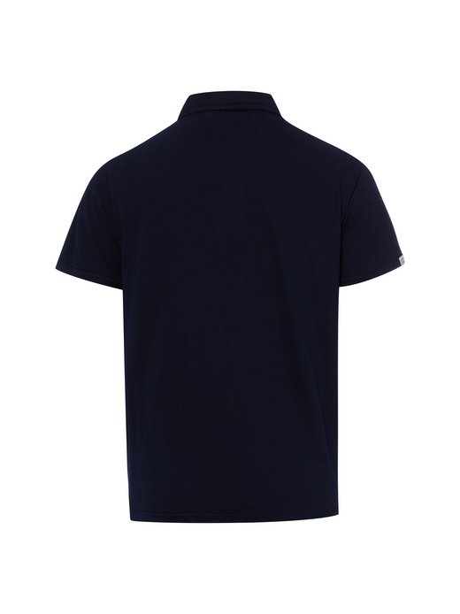 Herren Poloshirt mit Leinen