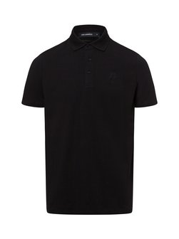Artikelbild Herren Poloshirt von KARL LAGERFELD in schwarz uni