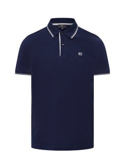 Artikelbild Herren Poloshirt von Nils Sundström in marine weiß uni