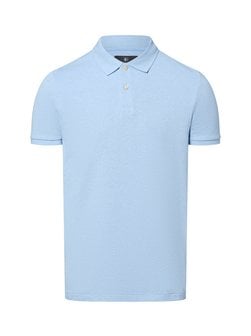 Artikelbild Herren Poloshirt von Nils Sundström in hellblau meliert