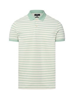 Artikelbild Herren Poloshirt von Nils Sundström in kitt lind gestreift