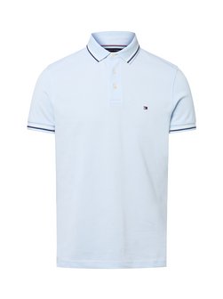 Artikelbild Herren Poloshirt von Tommy Hilfiger in hellblau uni