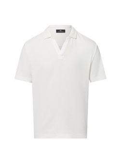 Artikelbild Herren Poloshirt von Nils Sundström in weiß strukturiert
