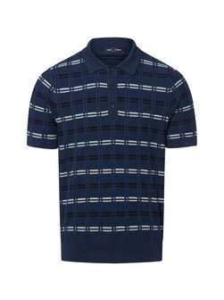 Artikelbild Herren Poloshirt von Fred Perry in marine mehrfarbig kariert