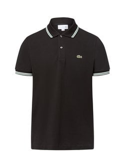 Artikelbild Herren Poloshirt von Lacoste in schwarz uni