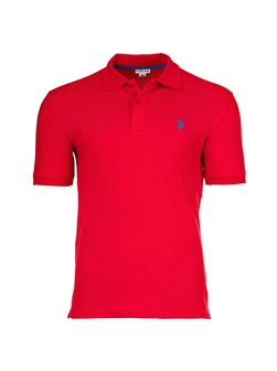 Artikelbild Herren Poloshirt von U.S. Polo Assn. in rot uni