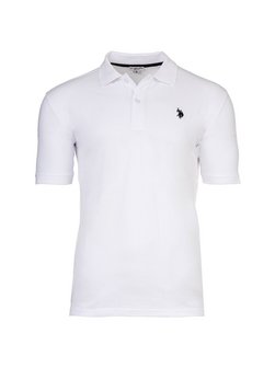 Artikelbild Herren Poloshirt von U.S. Polo Assn. in weiß uni