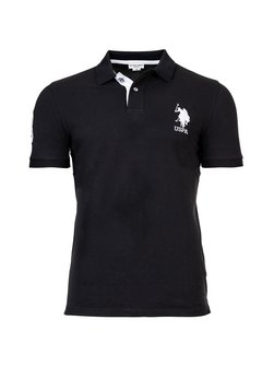 Artikelbild Herren Poloshirt von U.S. Polo Assn. in schwarz uni