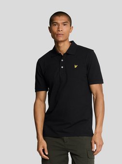 Artikelbild Herren Poloshirt von Lyle & Scott in schwarz uni