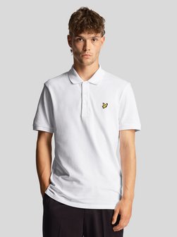 Artikelbild Herren Poloshirt von Lyle & Scott in weiß uni