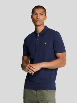 Artikelbild Herren Poloshirt von Lyle & Scott in blau uni