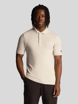 Artikelbild Herren Poloshirt von Lyle & Scott in beige uni