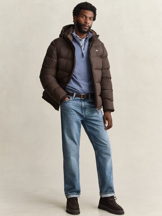 Herren Puffer Jacke