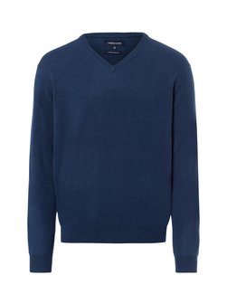 Artikelbild Herren Pullover mit Cashmere-Anteil von Andrew James in indigo uni