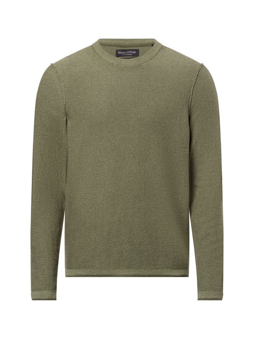 Herren Pullover mit Leinen-Anteil