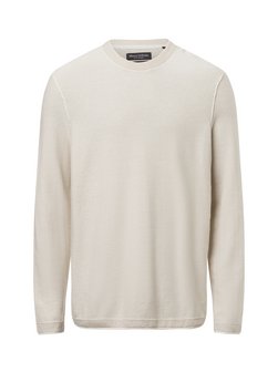 Artikelbild Herren Pullover mit Leinen-Anteil von Marc O'Polo in sand meliert