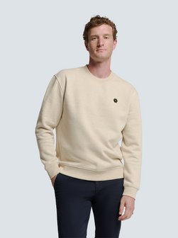 Herren Pullover mit Rückenaufdruck