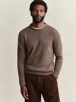 Herren Pullover mit Woll-Anteil