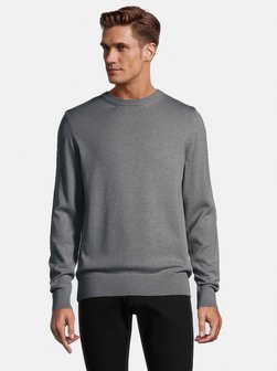 Artikelbild Herren Pullover von Steffen Klein in grau uni