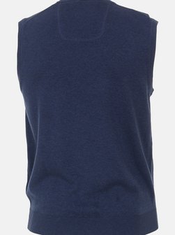 Artikelbild Herren Pullunder - Basic von CASAMODA in blau uni