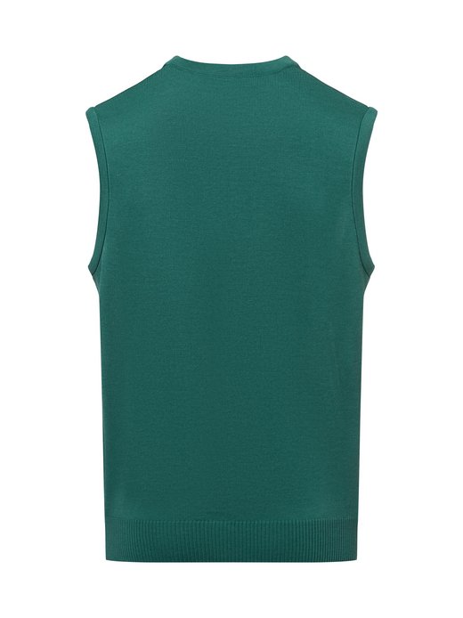 Herren Pullunder aus Schurwolle