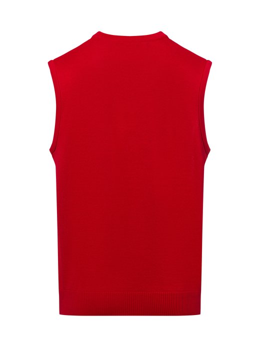 Herren Pullunder aus Schurwolle