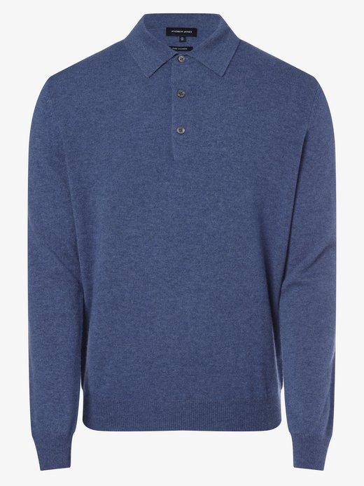 Herren Pure Cashmere Pullover