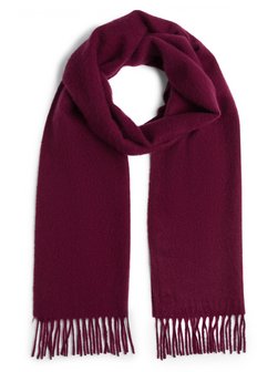 Artikelbild Herren Pure Cashmere Schal von Finshley & Harding in bordeaux uni