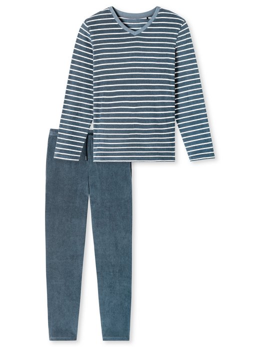 Herren Pyjama  -  Casual Nightwear Frottee