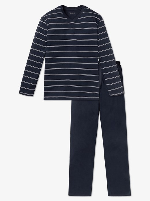 Herren Pyjama  -  Dark Sapphire