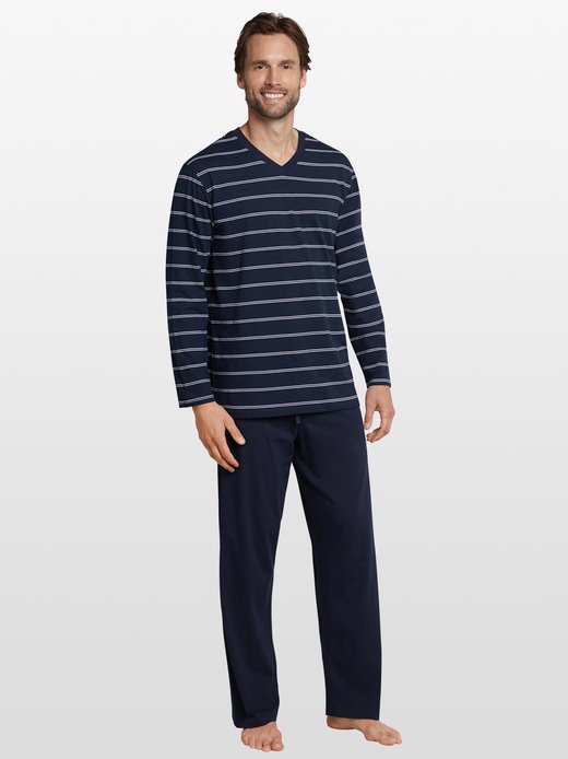 Herren Pyjama  -  Dark Sapphire
