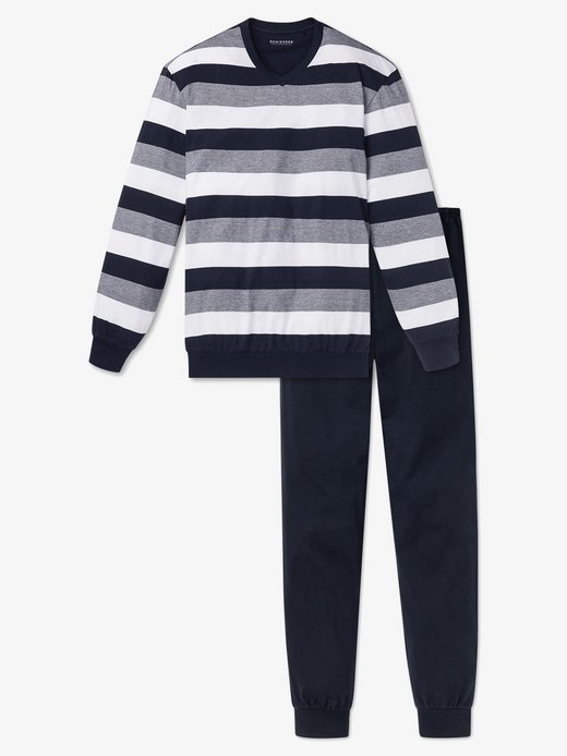 Herren Pyjama  -  Dark Sapphire