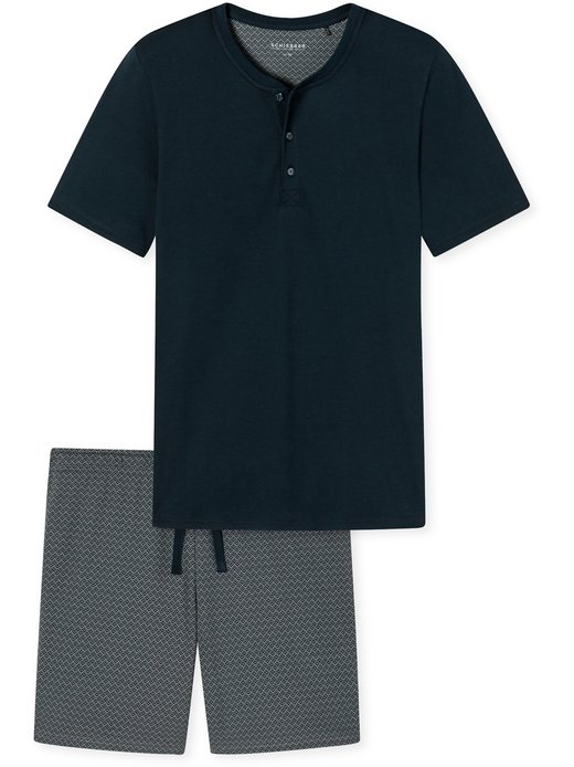 Herren Pyjama  -  Fine Interlock