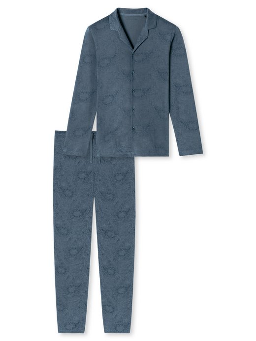 Herren Pyjama  -  Fine Interlock