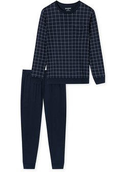 Herren Pyjama  -  Fine Interlock