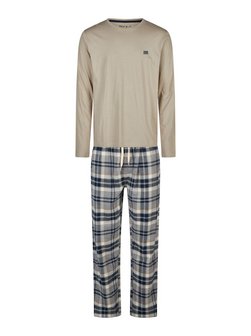 Herren Pyjama  -  Flanell